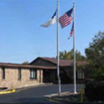 A photo of the outside of the campus